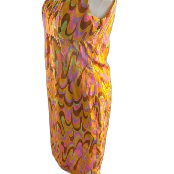 Vtg. Wibor Modelle 60's Shift Dress Size M - Picture 6 of 8